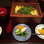 川淀 - うなぎせいろ蒸し 中串 2500円