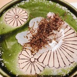 鮨 竜介 - 2018.4.  鮃 トリュフかけ