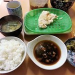 Daruma - 肉天定食　800円