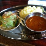 レストラン ナマステ インド・ネパール料理 - ランチ、キーマカレーセット700円
