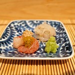 すし匠 - シマエビ　白エビ