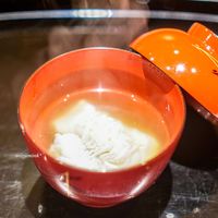 天満橋 藤かわ - 淡路の鱧と胡麻豆腐のお椀