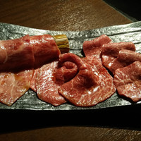 炭火焼肉 ふちおか - ミスジ･ウワミスジ･トウガラシ（タレ）