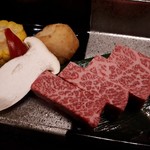 花扇別邸いいやま - 台の物　飛騨牛ステーキ