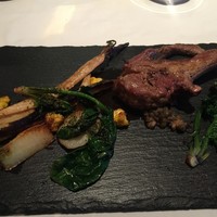 レストラン マノワ - 肉 オーストラリア産仔羊のロースト 仔羊のダシのソース
