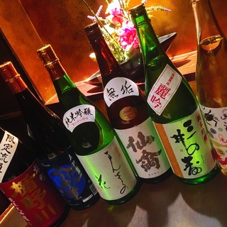 【日本酒・焼酎】多彩なラインナップをご用意しております