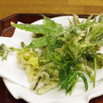 うつお荘  - 山菜の天麩羅
