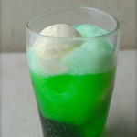 町家かふぇ　かまくら - クリームソーダ