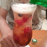 ●ラズベリーティソーダ（\850）●