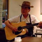 ヒデズ キャフェ - マスターのライブ