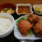 うり坊 - ランチ　ザンギ定食