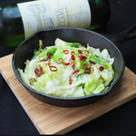 Hot!! Anchovy cabbage