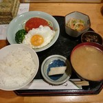 えのもと - 日替ランチ（ハンバーグ）800円