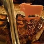 ウルフギャング・ステーキハウス - プライムステーキ2人前￥16000ミディアムレア