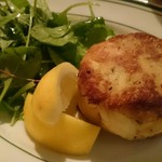 ウルフギャングスタイルクラブケーキ￥2600