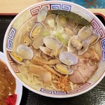 夢食堂 - あさりラーメン（しお）