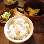 山のごはんよもぎ - 飯物、汁物