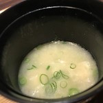 味あら井 - 魚のお味噌汁