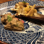 千陽 - 筍と青森県産黒毛和牛の炭火焼