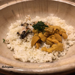 千陽 - 鮑と海胆のいちご煮ぞうすい