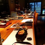 魚河岸 宮武 - カウンター席