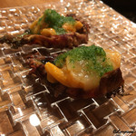 千陽 - 天然物の海鞘 すりおろし胡瓜