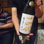 肉と日本酒 - 十四代 龍の落とし子