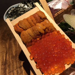 磯ぎよし - うにといくらの宝石箱