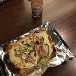 立ち呑み くにし - ピザトースト