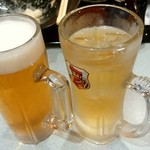 Shabushabu Kinkou - 【2018.5.8(火)】生ビール(平日限定)200円＆ハイボール(平日限定)200円