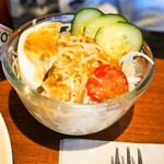 カフェ ムーン - ピザトースト（サラダ）