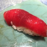 第三春美鮨 - シビマグロ　157kg　腹中　赤身　熟成5日目　曳き網漁　千葉県勝浦