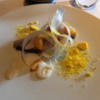 レストラン マノワ - 本日の前菜 鰆のマリネ,ウド,金柑