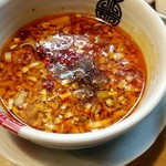 中華そば 多賀野 - 辛いつけそば　スープ