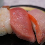 回転鮨 清次郎 - 豪華三点盛り