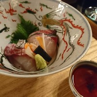菊乃井 本店 - お造りの入れもんも何もかもきれいやわあ