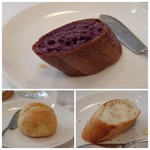 食堂セゾンドール - パン3種