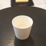 食堂セゾンドール - とら河豚　甘鯛　豆乳ブイヨン