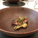 食堂セゾンドール - 肥前町・米烏賊ソテー　七山の山菜