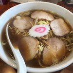 赤坂味一 - 20180509 チャーシュー麺750円、麺固め、味濃いめ