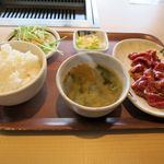 平和園 - 特上ジンギスカン定食（770円）