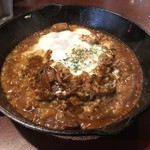 Rakurakuza - 鉄鍋ハヤシライスランチ（サラダ・ドリンク付）（780円）