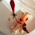 ブレストンコート ユカワタン - イトウにやさしく火を入れビーツと合わせて　by mogumogu