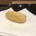 天ぷら たけうち - 出汁で焚いた馬鈴薯（糸島）