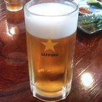 五色庵 - 生ビール
