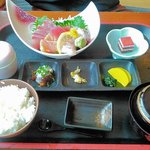 力寿司 - 刺身定食(1300円)