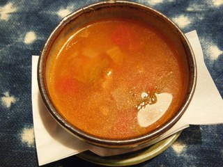 Keyaki - タンドリーチキンセット（スープ）