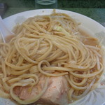 ラーメン二郎 - ストレート麺