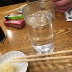 からし志 - 焼酎お湯割り