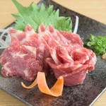 居酒屋桜房 - 馬刺し
